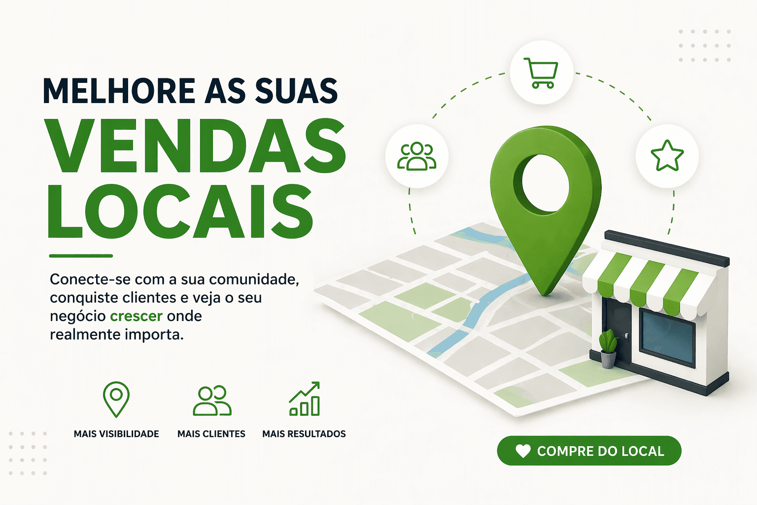 Melhore as suas vendas locais